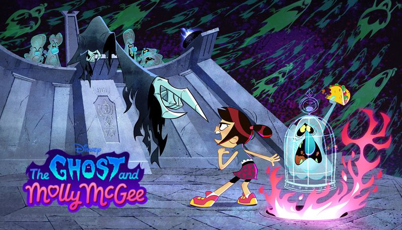 《幽灵与莫莉第一至二季》The Ghost and Molly McGee 迅雷下载